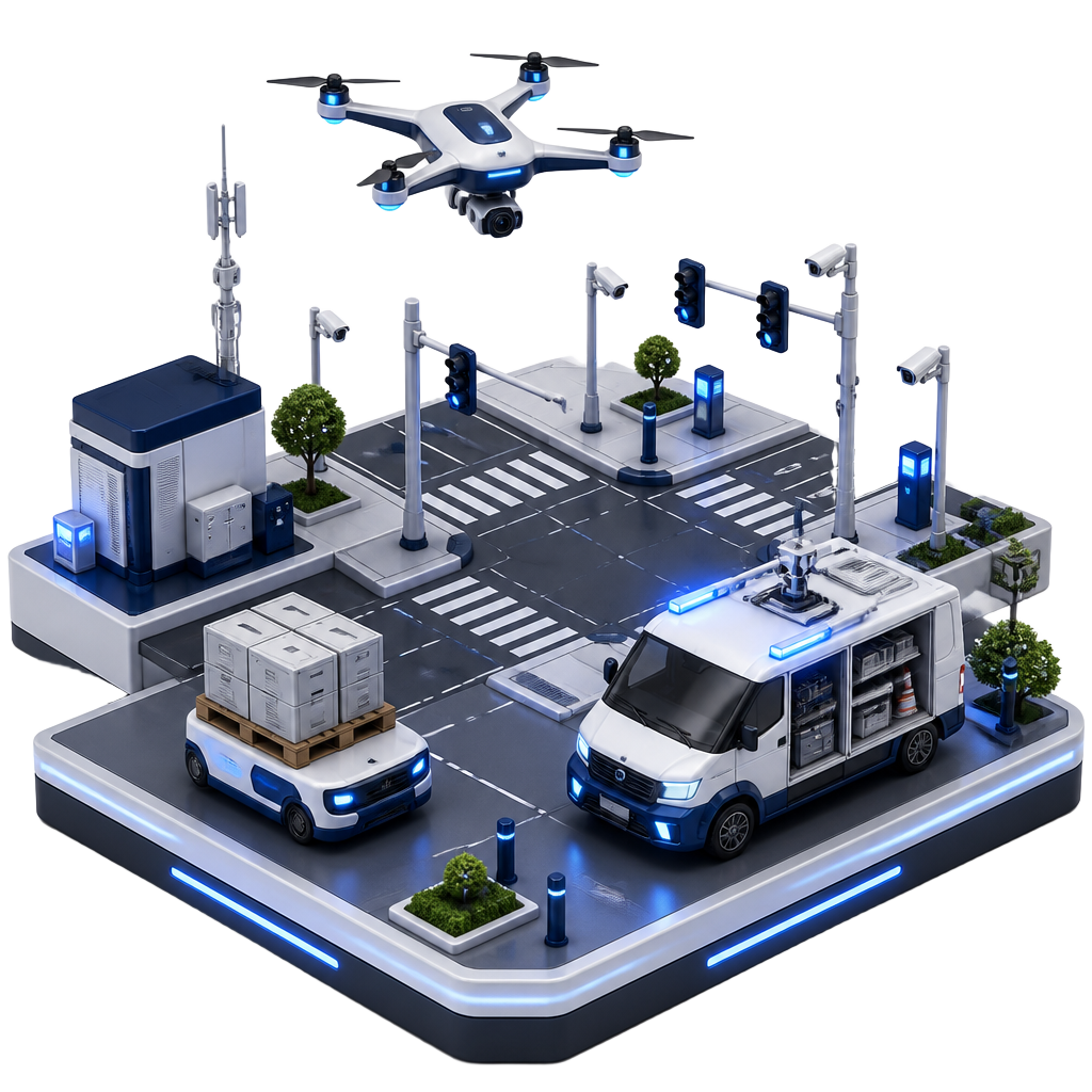 Illustration de la famille Robotique & Mobilité