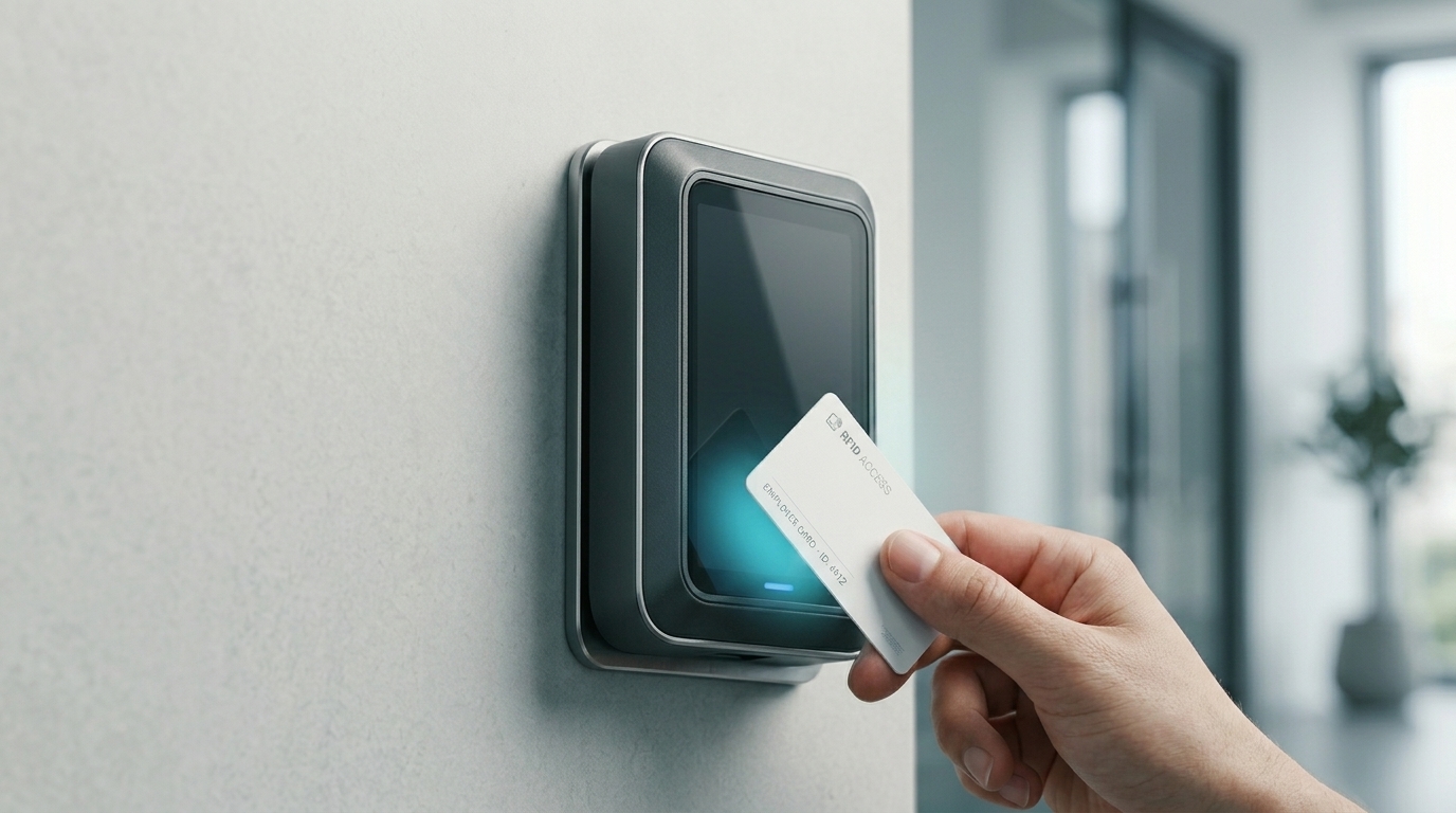 Lecteur RFID et badge, contrôle d'accès véhicule et journal d'événements